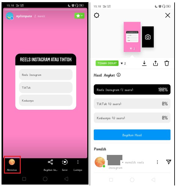 Cara Membuat Polling di Story Instagram 4