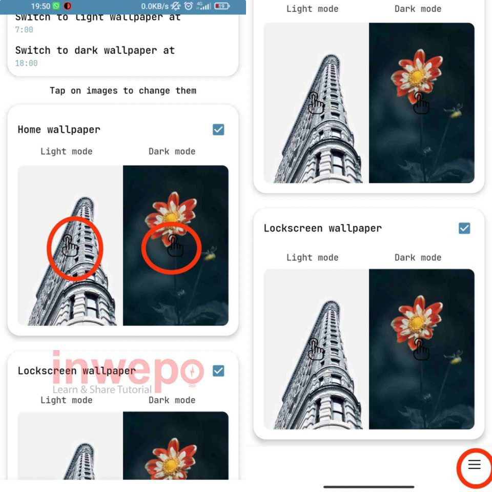 Cara Ganti Wallpaper Otomatis Siang dan Malam