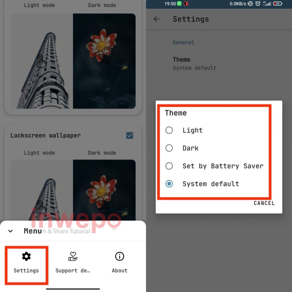 Cara Ganti Wallpaper Otomatis Siang dan Malam