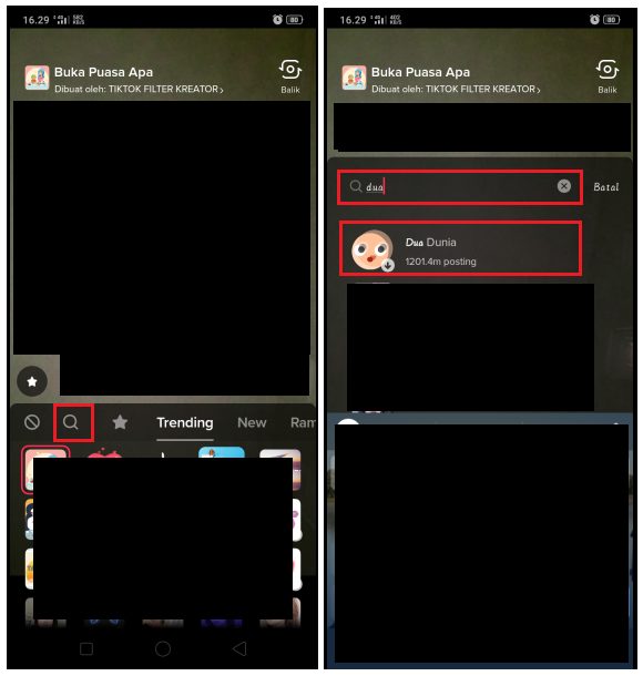 Cara Membuat Video Dua Dunia di TikTok