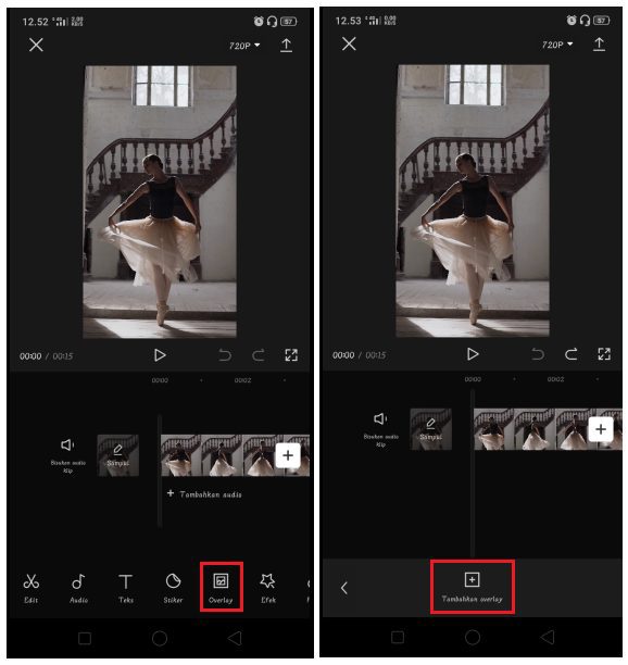 Cara Membuat Teks Dibelakang Objek di Video CapCut
