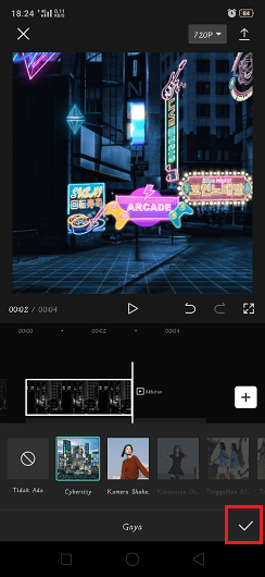 Cara Membuat Efek Foto Cyberpunk di CapCut