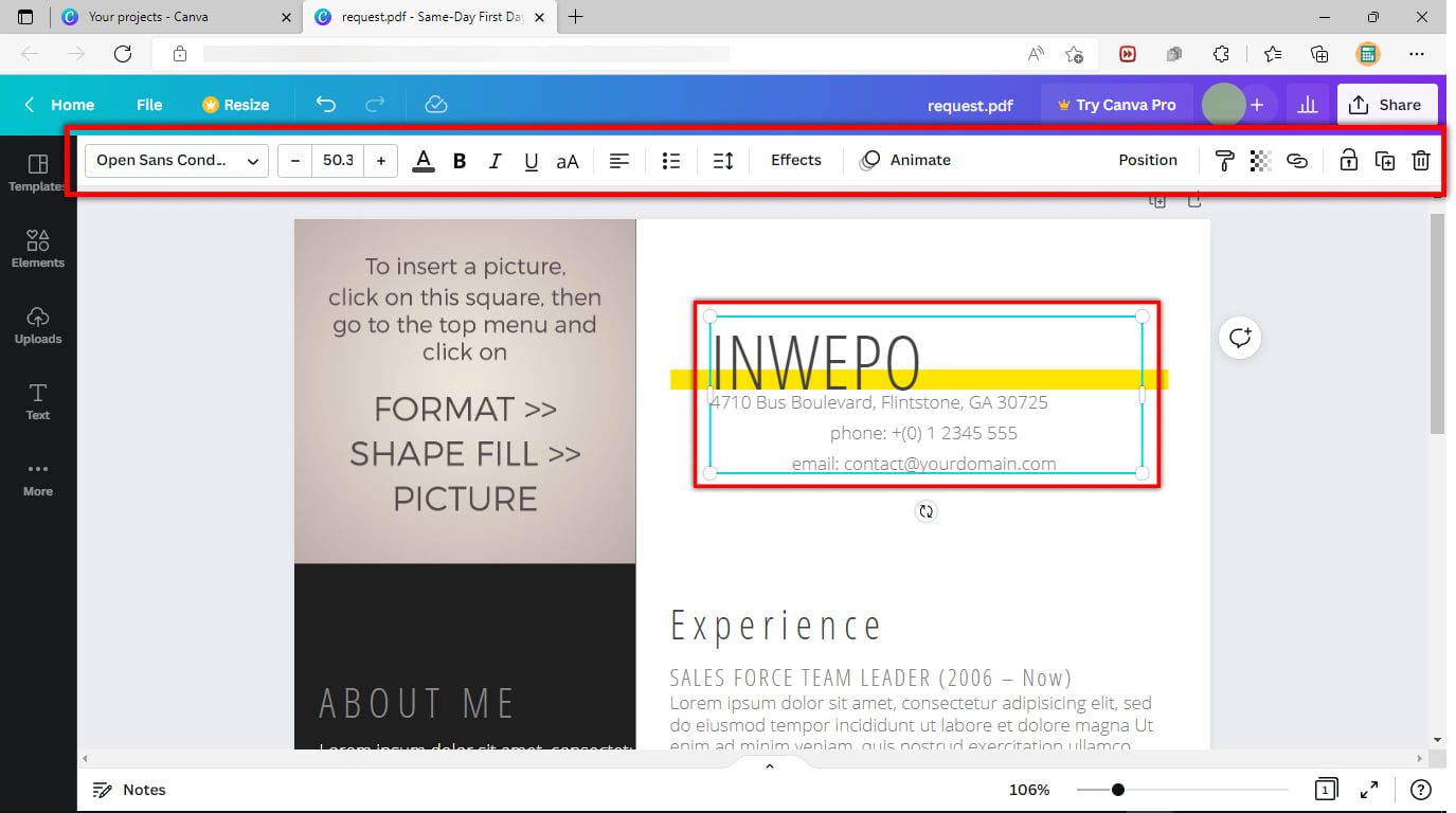 Cara Edit File Pdf di Canva