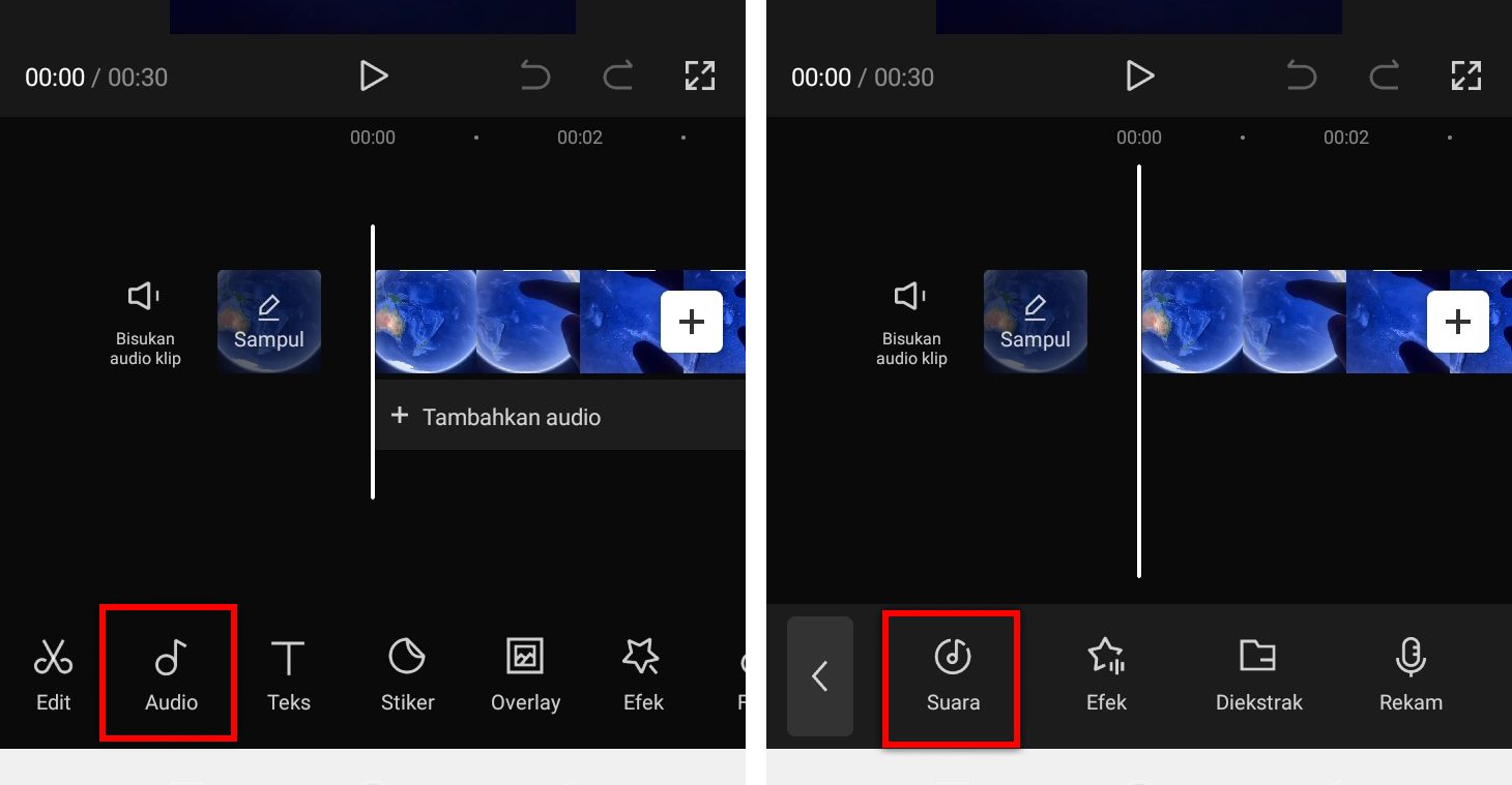 Cara Menggunakan Musik/Audio dari Tiktok di Capcut