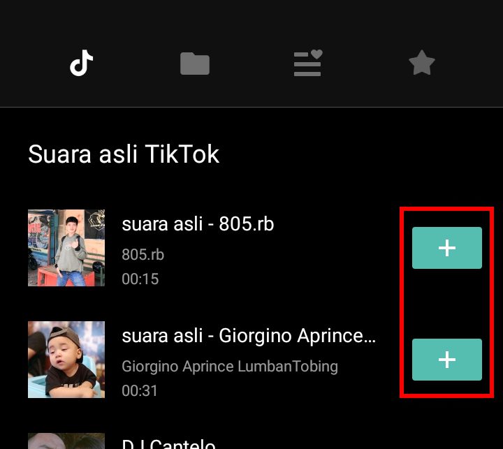 Cara Menggunakan Musik/Audio dari Tiktok di Capcut