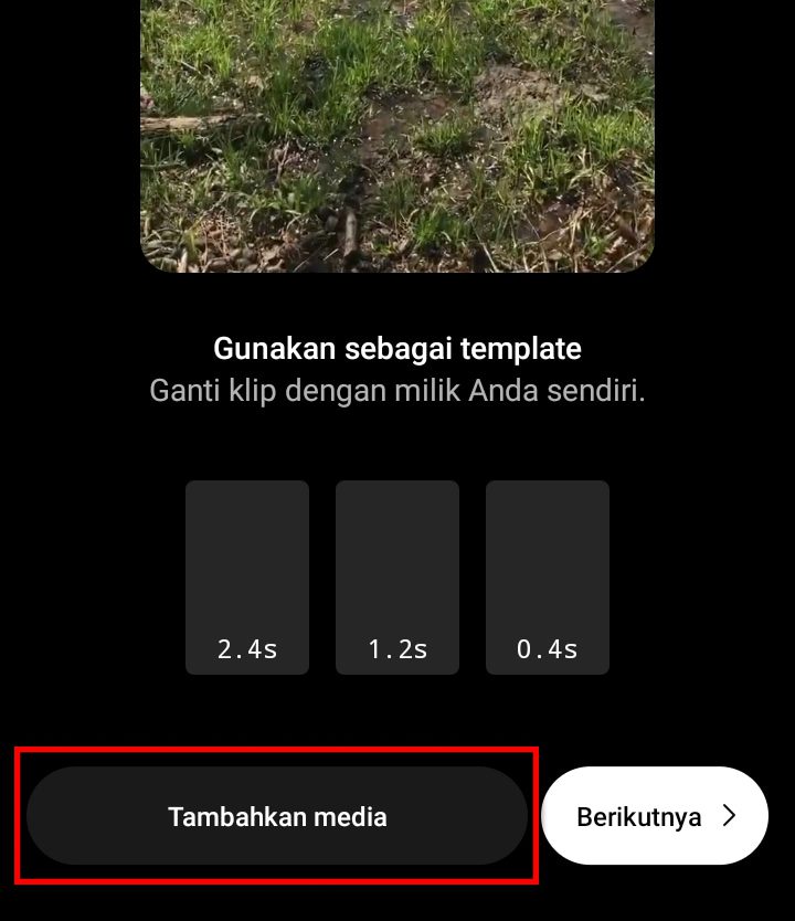 Cara Menggunakan Template Video Reels di Instagram