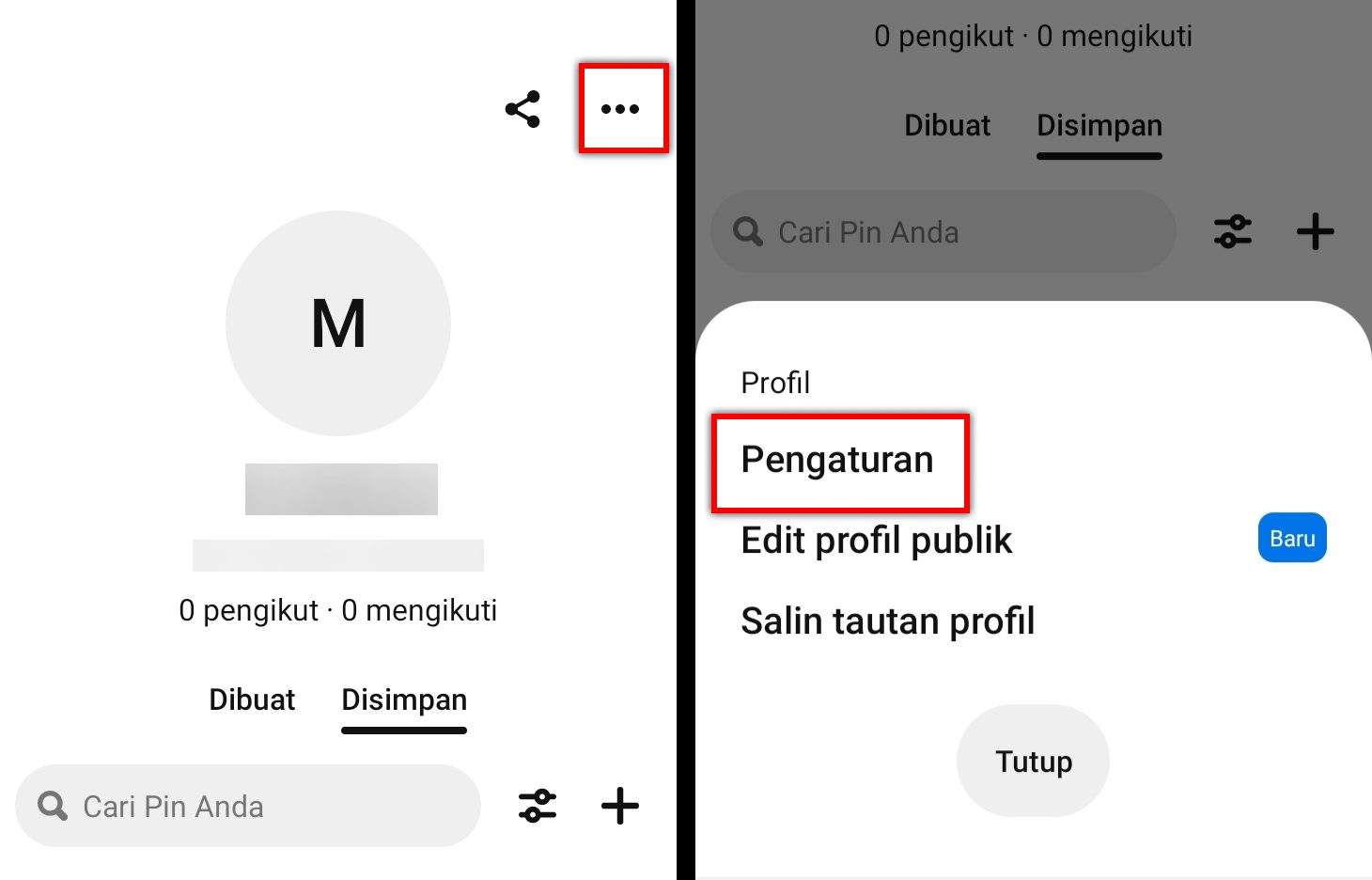 Cara Menghentikan Notifikasi Email Dari Pinterest