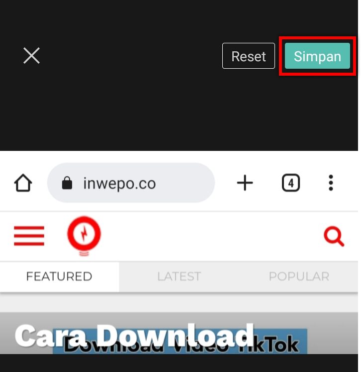 Cara Mengubah Sampul Video di Capcut