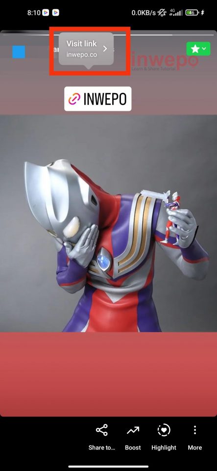 Cara Menggunakan Fitur Sticker Link di Instagram 4