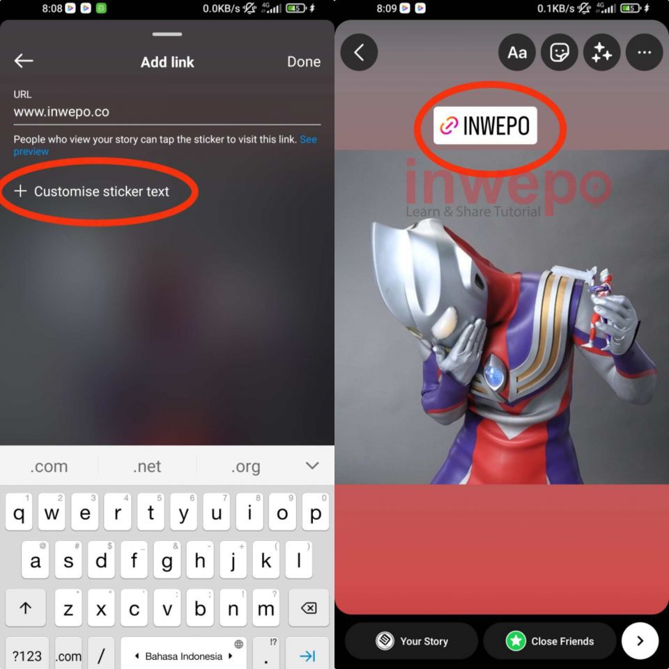 Cara Menggunakan Fitur Sticker Link di Instagram 3
