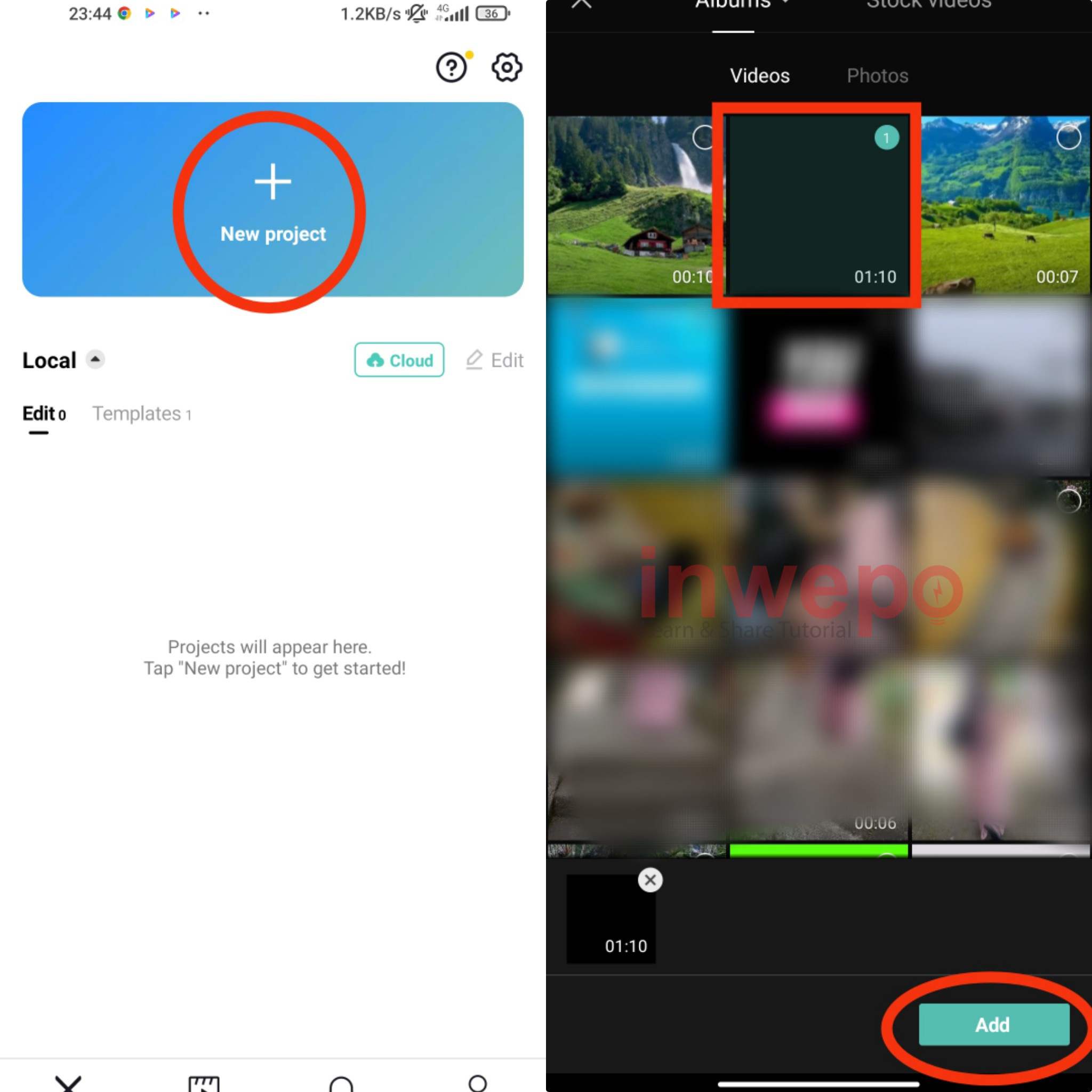 Cara Ubah Langit Video di CapCut gambar 1