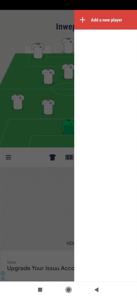 Cara Membuat Line Up Tim Kesebelasan Sepakbola Favorit 3