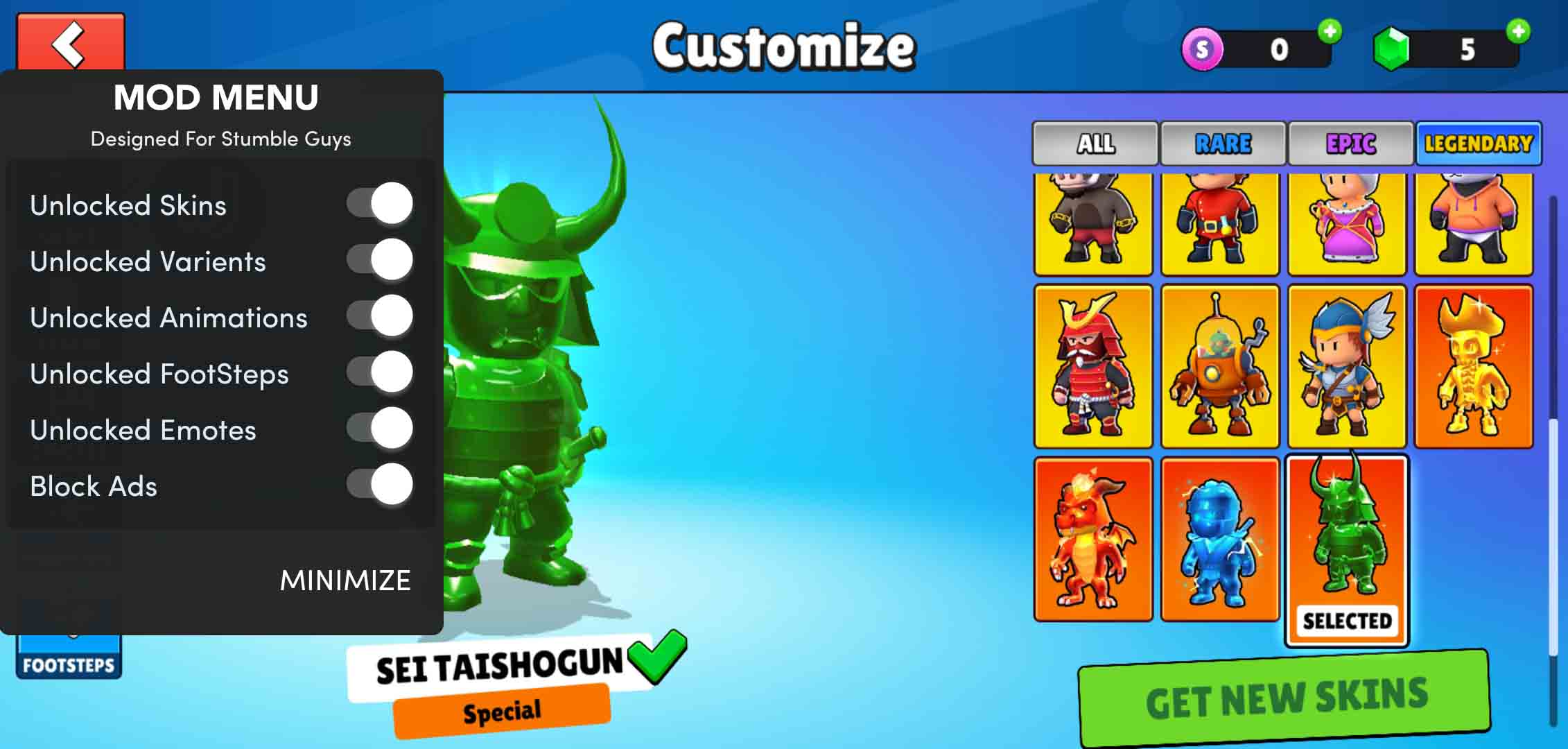 Stumble Guys Mod Menu