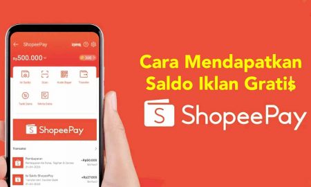 Cara Mendapatkan Saldo Iklan Gratis dari Shopee