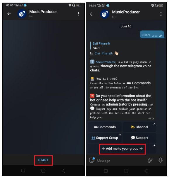 Cara Memutar Lagu di Voice Chat Group Telegram 1