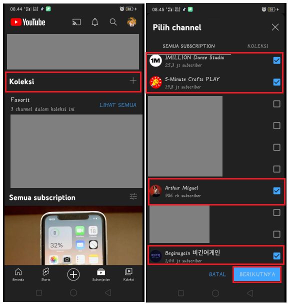 Cara Menggunakan Fitur Koleksi di Aplikasi YouTube 1