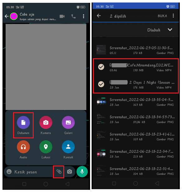 Cara Mengirimkan File Besar Hingga 2GB di WhatsApp 1