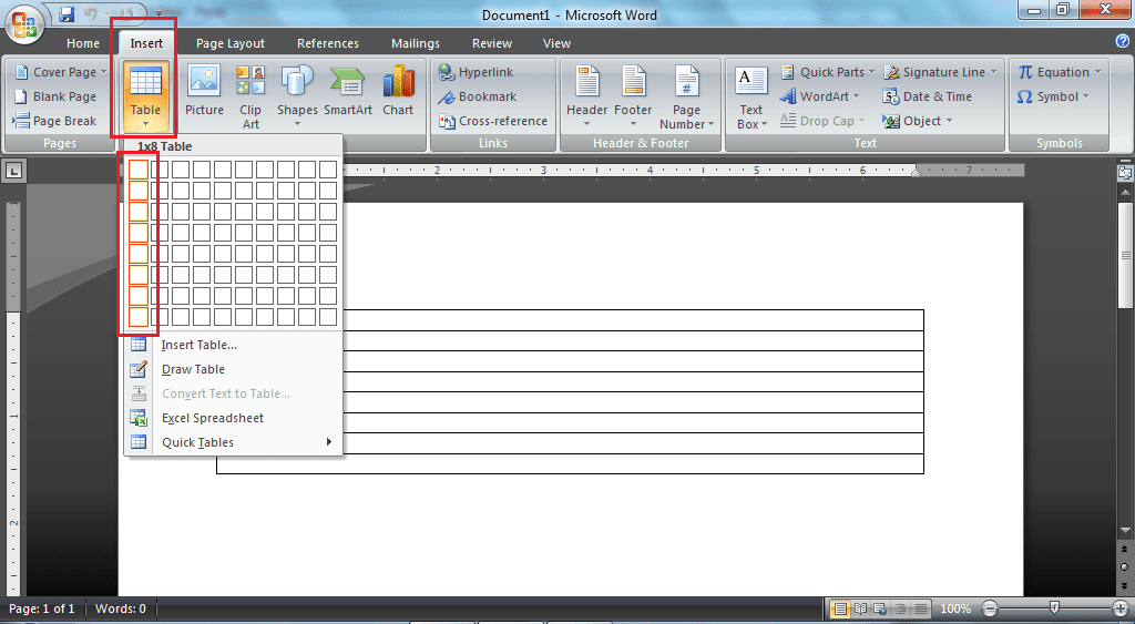 Cara Mudah Membuat Kertas Folio Bergaris di Ms.Word