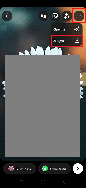 Cara Menggunakan Dua Filter dalam Satu Story Instagram 2