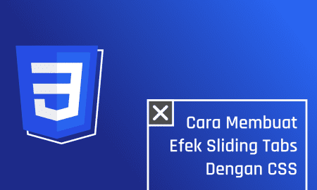 Cara Membuat Sliding Tabs Dengan CSS