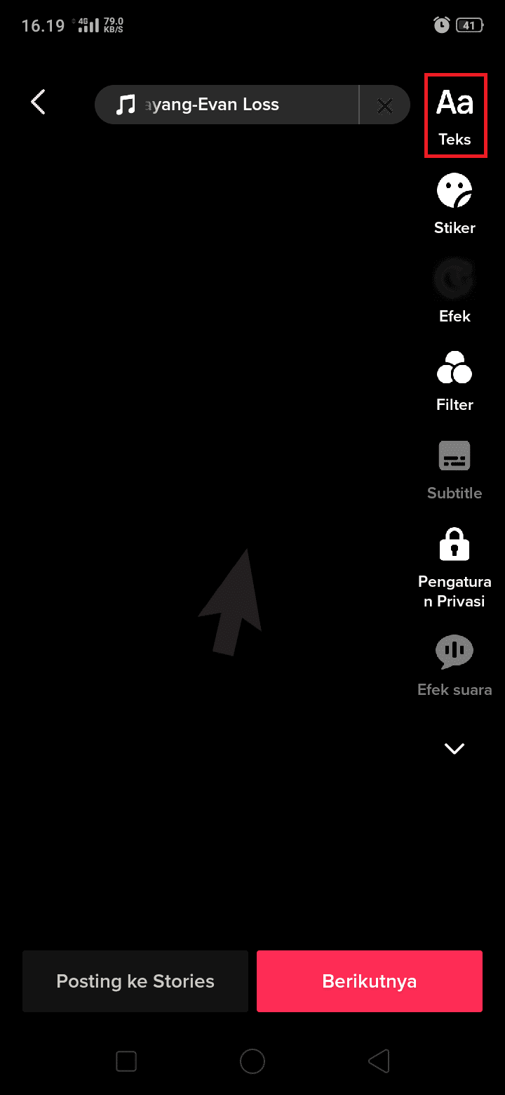 Cara Mengatur Durasi Teks di Video TikTok 1