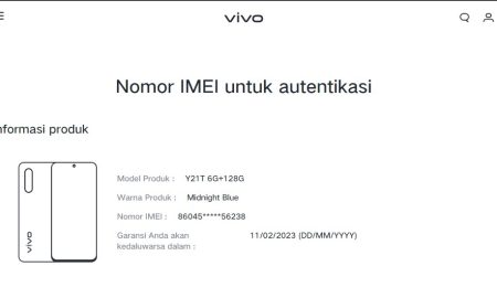 Cara mengetahui masa garansi vivo