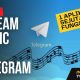 Cara Stream Musik di Telegram