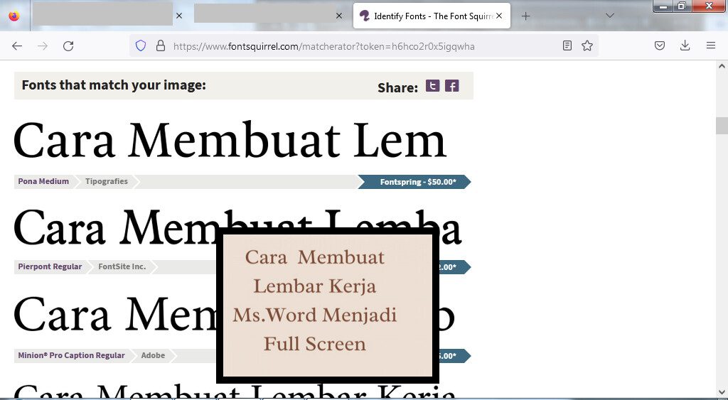 Cara Mudah Mengetahui Jenis Font di Gambar