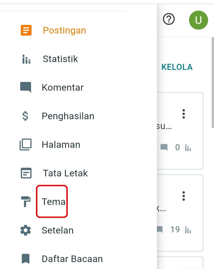 Cara buat teks berjalan di blogger dengan Android